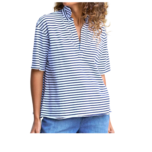 Patty Popover Henley - BH&CO