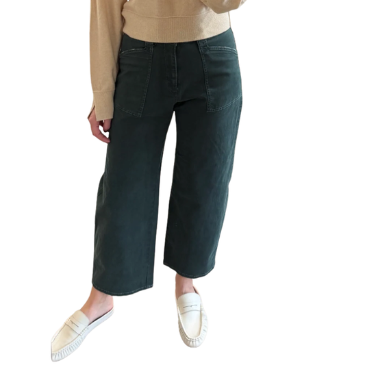 Pomonok Gusset Cargo Dark Green - BH&CO