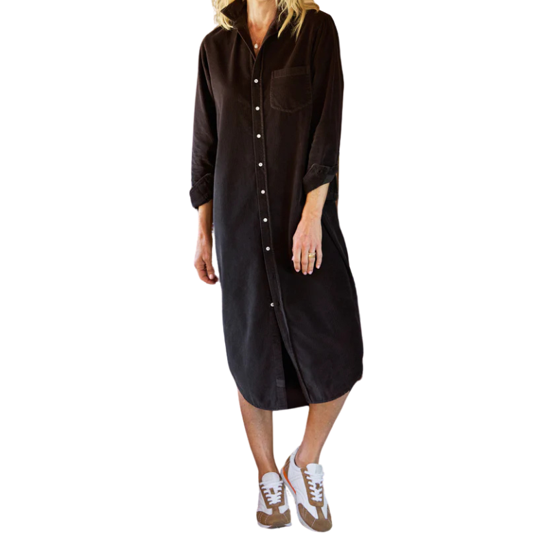 Rory Shirtdress, Espresso - BH&CO