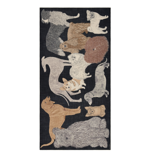 Scarf 100 Toutou Noir