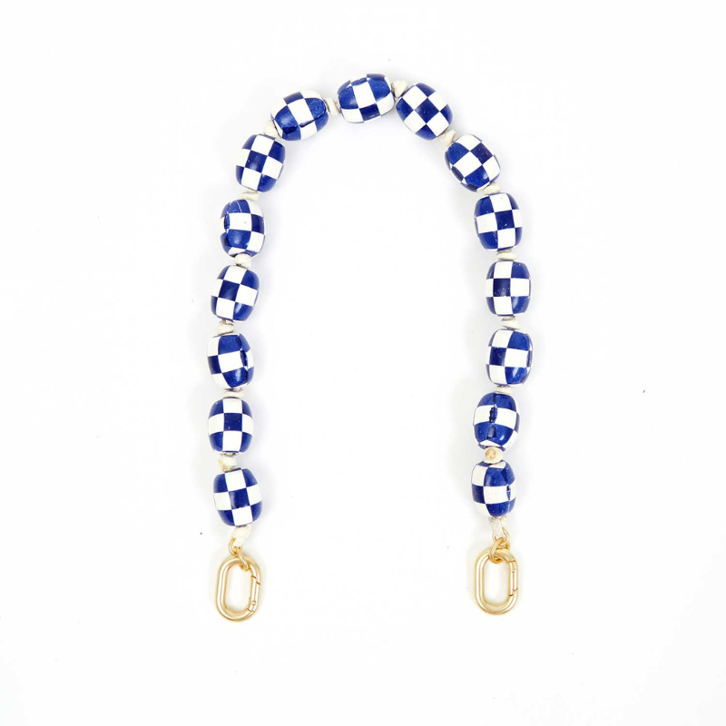 Shortie Strap Blue and White - BH&CO