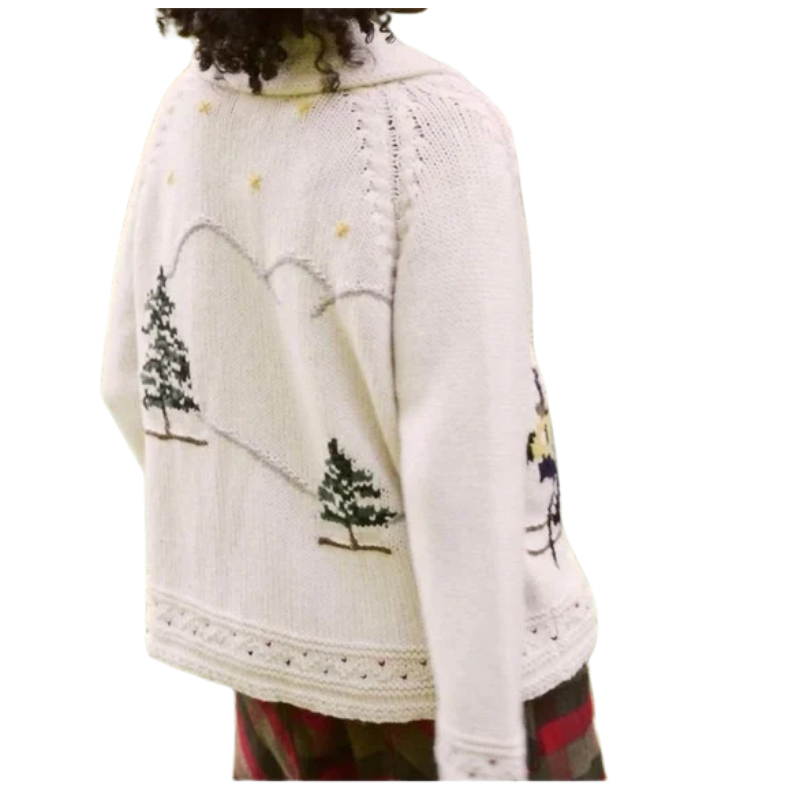 Ski Lodge Cardigan Size XS