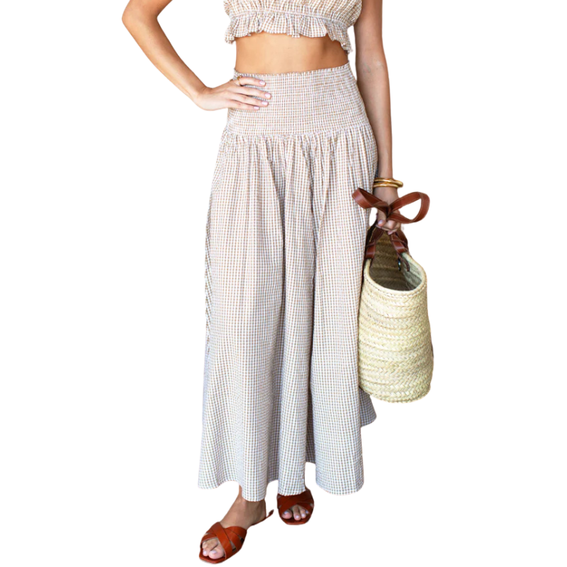 Smocked Maxi Skirt - BH&CO