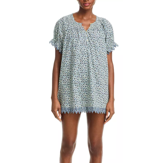 Smocked Sleep Eyelet Dress