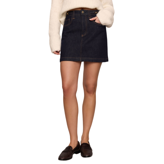Socialite Denim Skirt - BH&CO