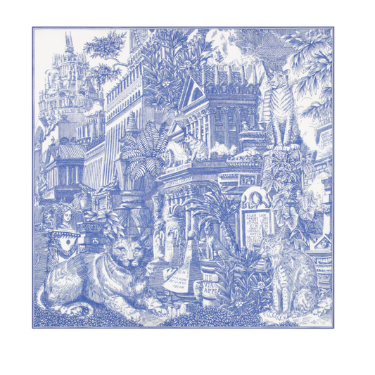 Square 65 Piranesi Blue