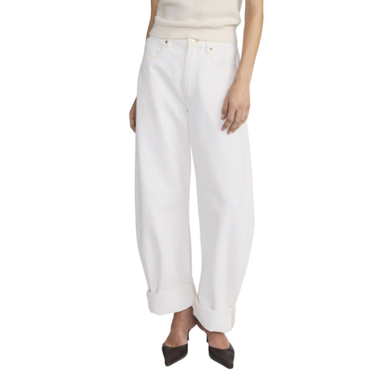 The Bubble Crop in White