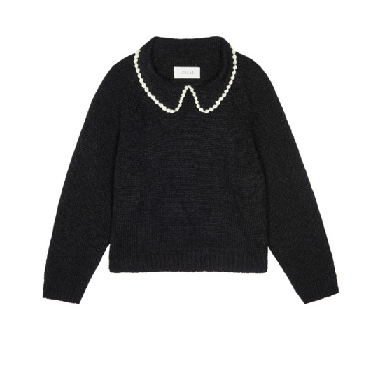 The Crochet Collar Pullover - BH&Co