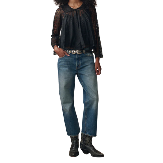 The Keepsake Lace Collared Top - BH&CO