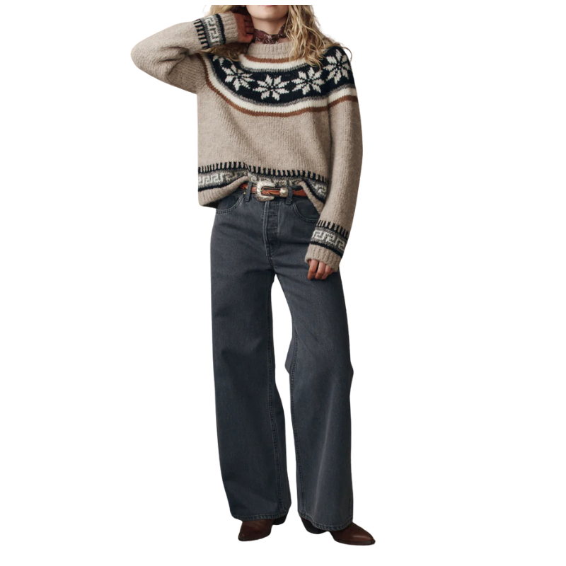 The Snowflake Fairisle Pullover - BH&CO