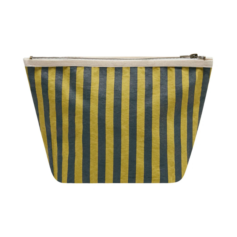The Stripe Pouch Citron - BH&CO