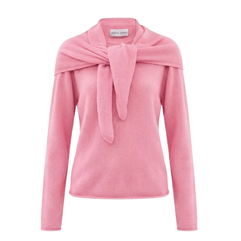 Tissue Scarf Tie Top - BH&CO