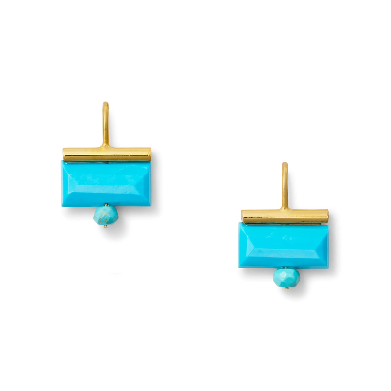 Turquoise Tile Earring - BH&CO