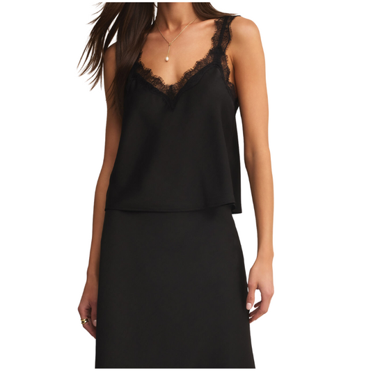 Uma Lace Satin Cami