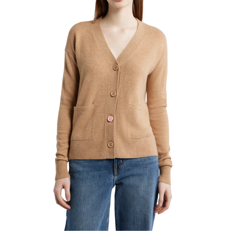 Wrap Cardigan Camel - BH&CO