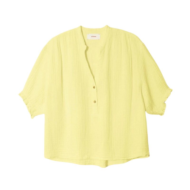 Taye Top in Pale Yellow - BH&Co