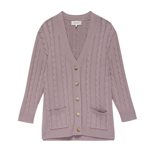 The Cable Grandpa Cardigan - M