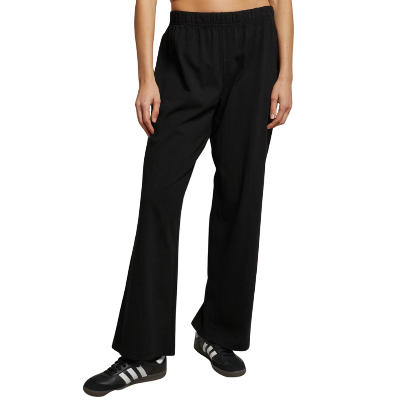 Adele Pants in True Black Front - BH&Co