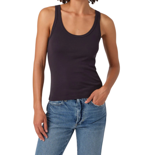 Layering Tank in Black Front- BH&Co