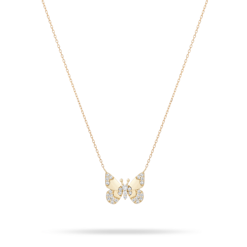 Enchanted Diamond Butterfly Necklace - BH&Co. 