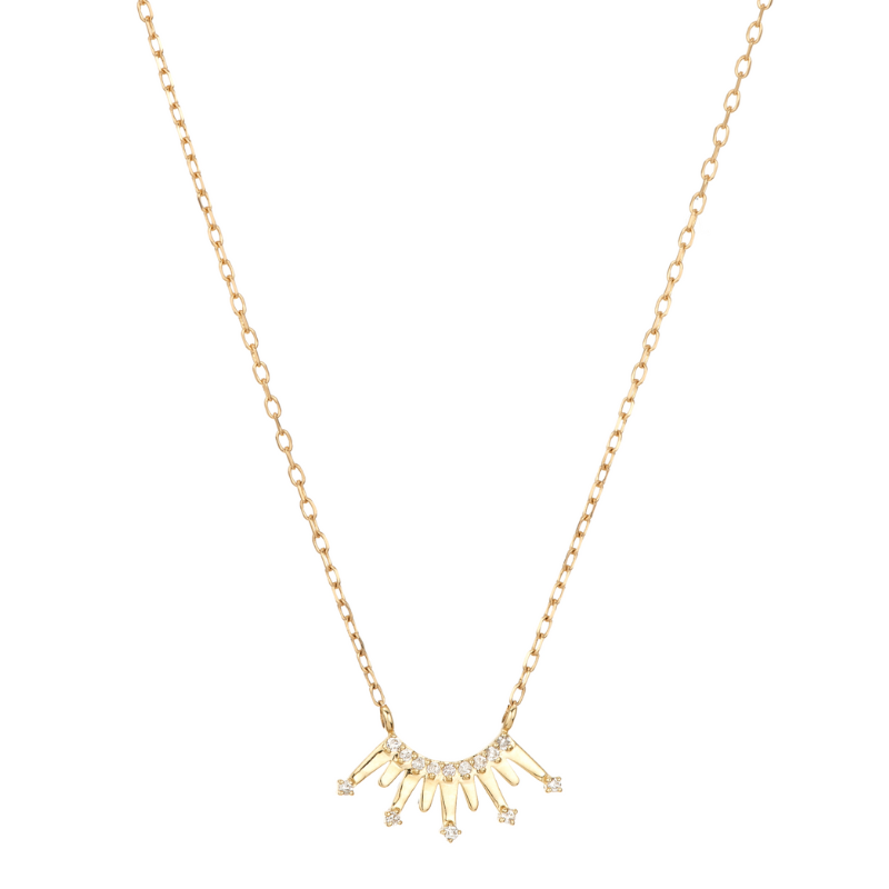 Pavé Crown Necklace - BH&Co. 
