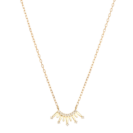 Pavé Crown Necklace - BH&Co. 