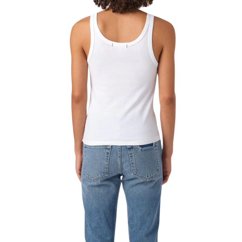 Layering Tank in White Back - BH&Co