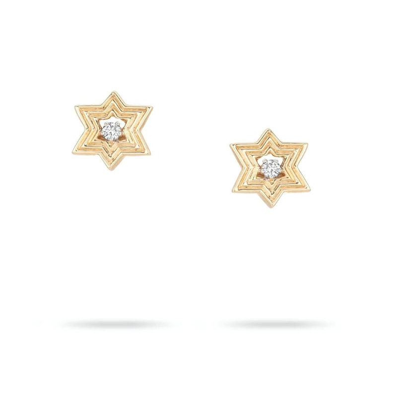 Groovy Diamond Star of David Posts - BH&Co. 