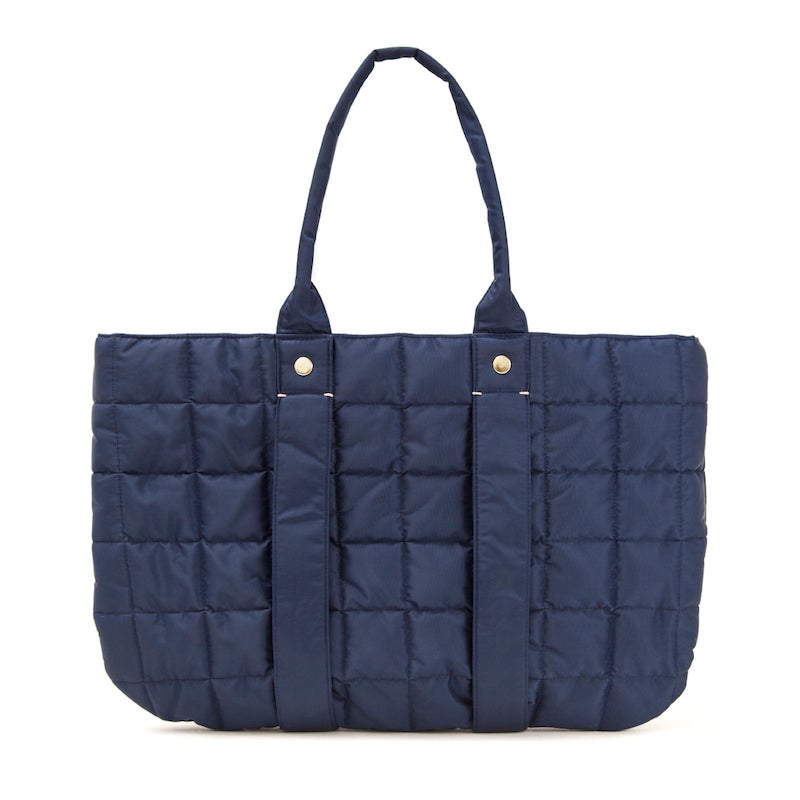 Quilted Navy Puffer Tropezienne - BH&CO