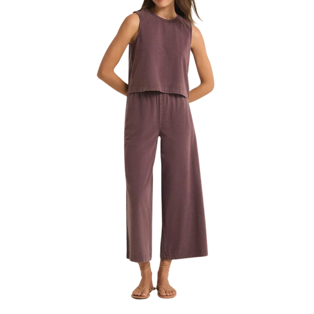 Scout Jersey Flare Pant Cocoa Berry - BH&Co