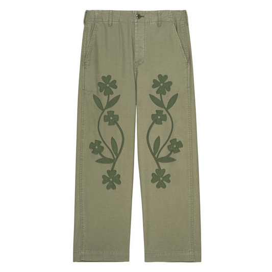 The Floral Applique Admiral Pant